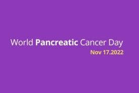 Simple graphic for World Pancreatic Cancer Day